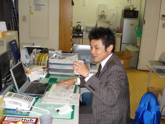 新人の松崎です。