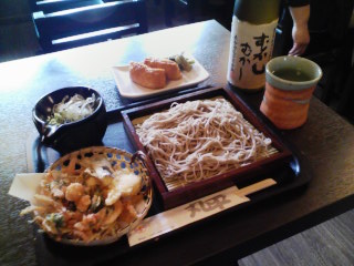 お蕎麦とお酒とJazz♪