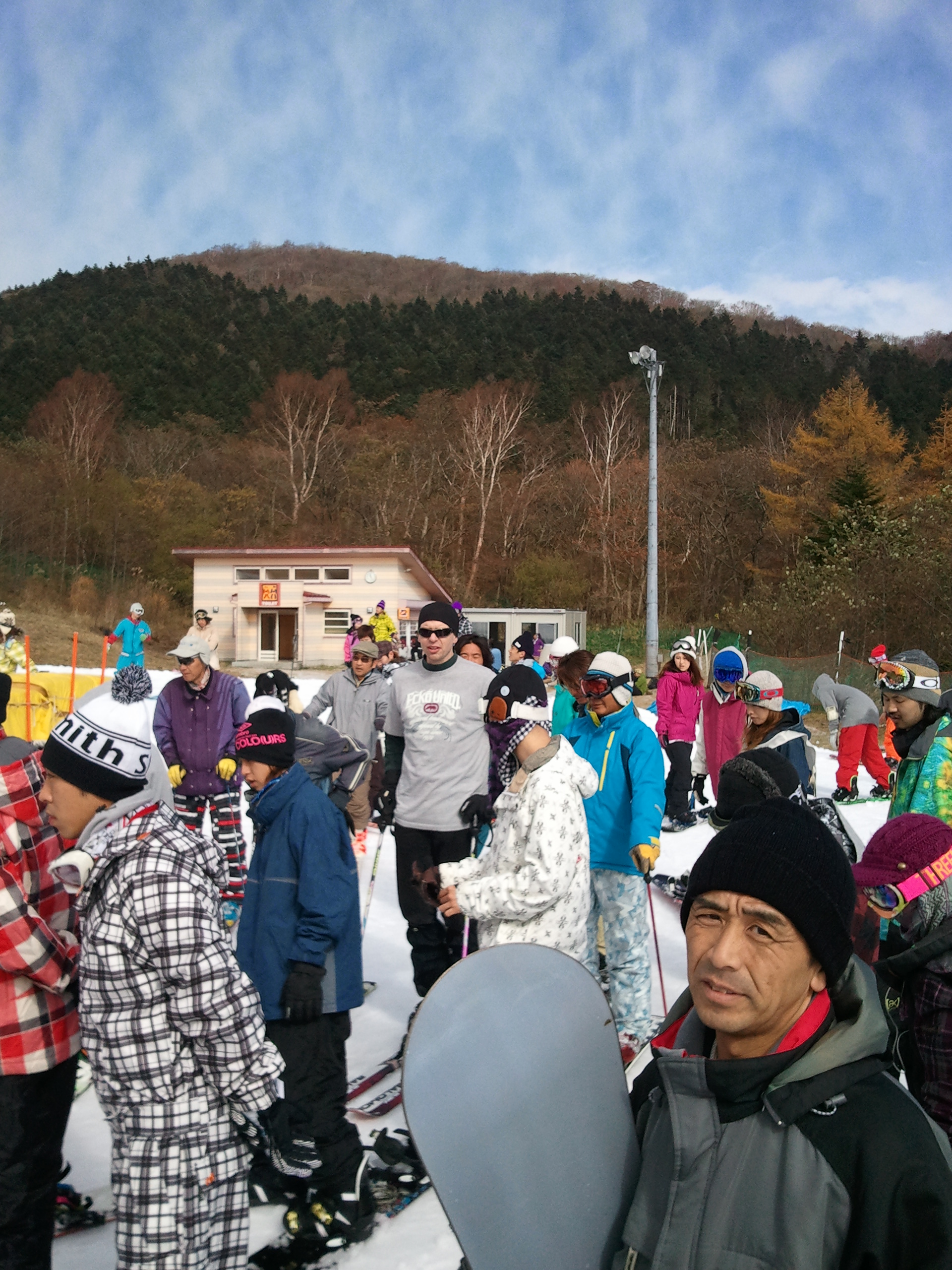 今年初滑り。。