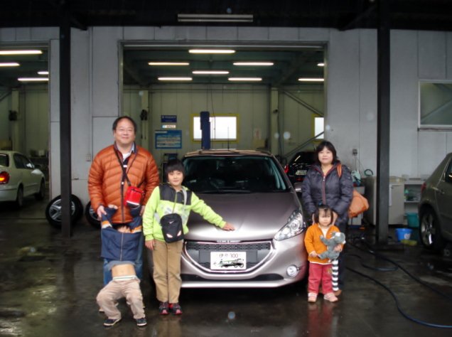 プジョー『２０８』　御納車