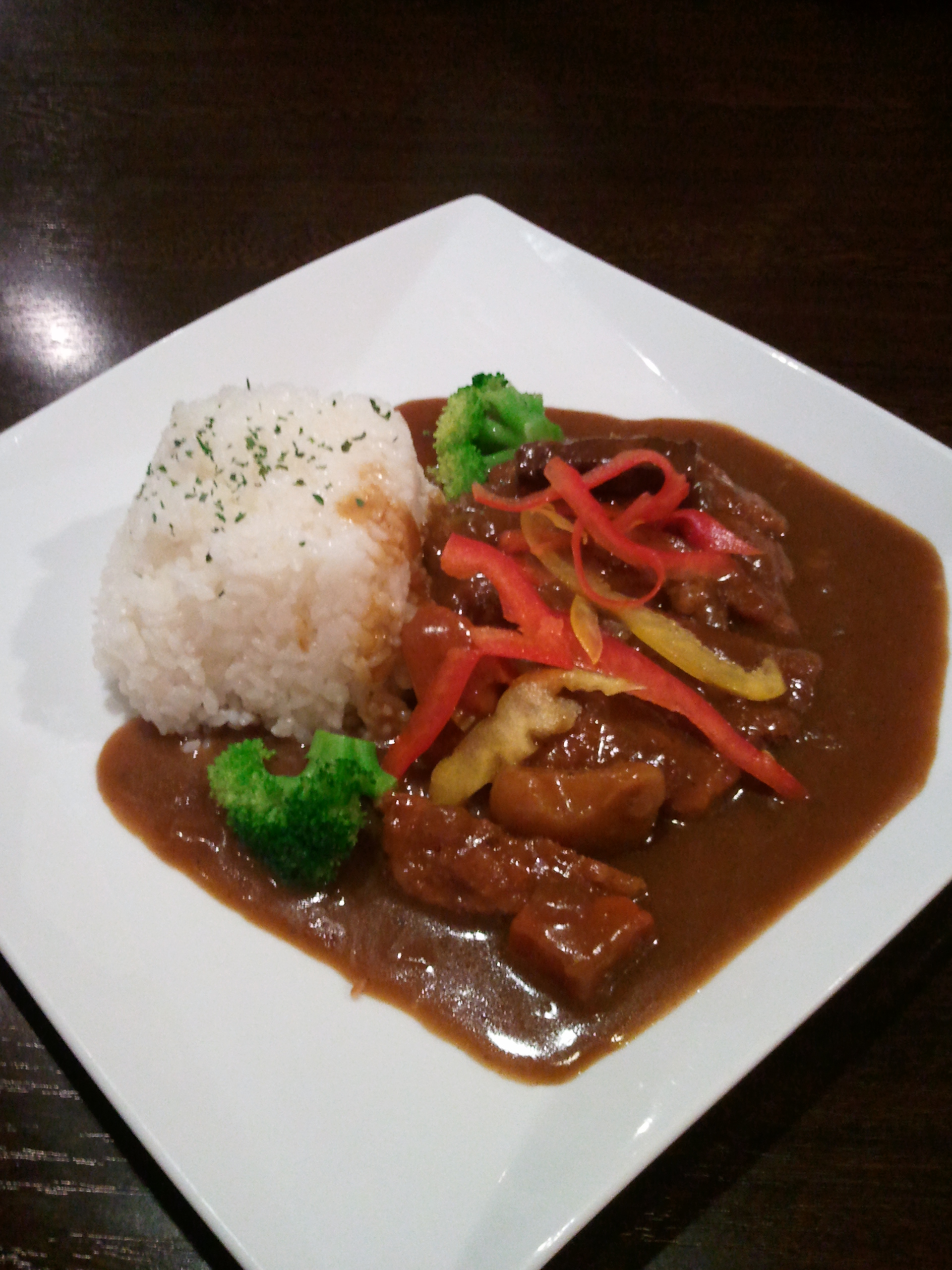 上品なカレー