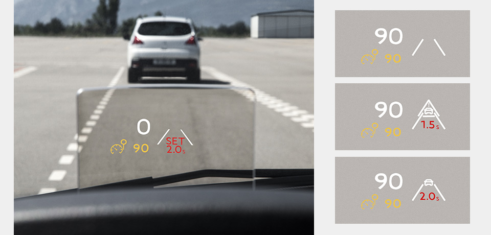 ぶつからせない車・プジョー