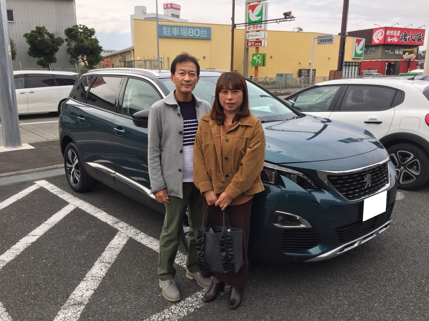 5008ご納車させて頂きました。