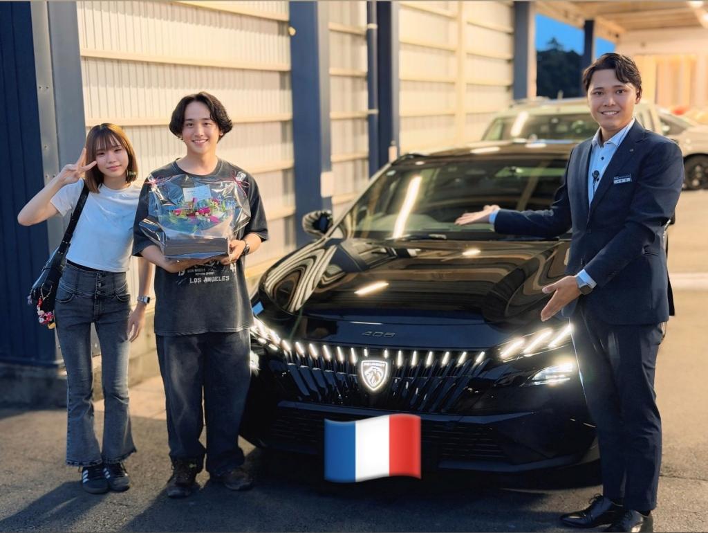 T様　408ご納車おめでとうございます！