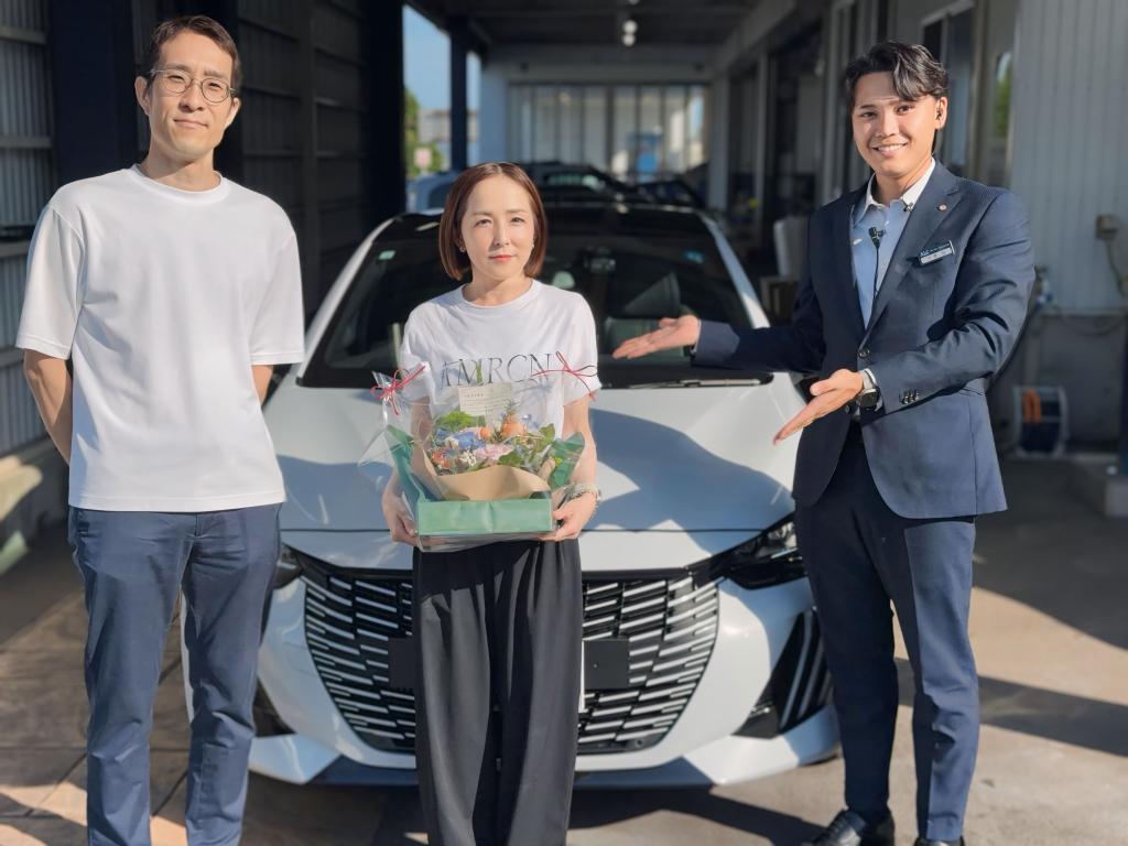 H様　208ご納車おめでとうございます！